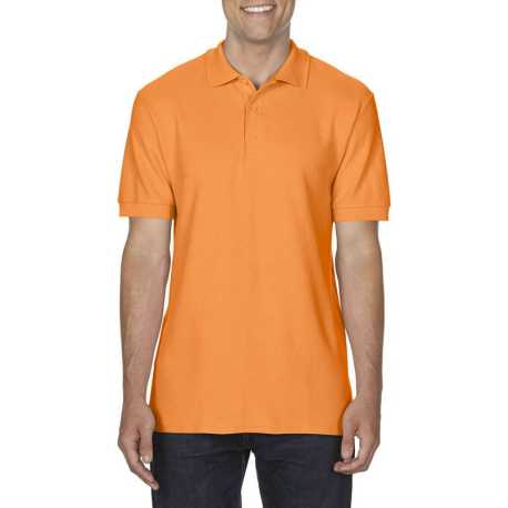 Pánska polokošeľa (GILDAN COTTON ADULT DOUBLE PIQUÉ POLO)>oranžová (tangerine)>S