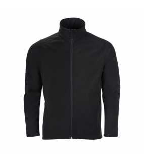 Pánska mikina (SOLS RACE MEN MEN'S SOFTSHELL ZIP JACKET) > čierna > L