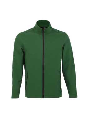 Pánska mikina (SOLS RACE MEN MEN'S SOFTSHELL ZIP JACKET) > zelená (bottle) > M