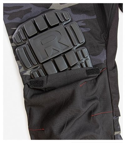 Pánske nohavice (RIMECK Vertex Camo) > šedá (camouflage dark) > 44