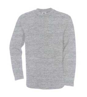 Unisex mikina (B&C OPEN HEM) > šedá (heather) > 2XL