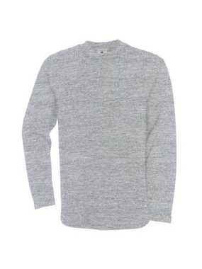 Unisex mikina (B&C OPEN HEM) > šedá (heather) > 2XL