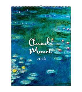Nástenný kalendár (Claude Monet 2026) - 42 x 56 cm
