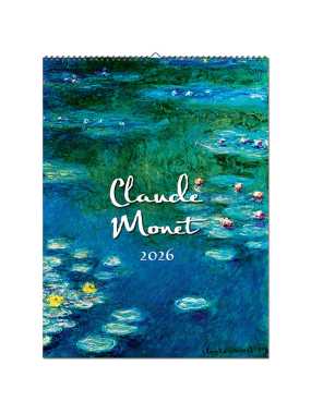 Nástenný kalendár (Claude Monet 2026) - 42 x 56 cm