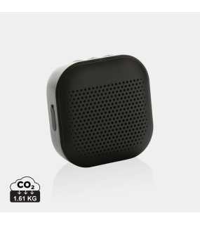 Bezdrôtový reproduktor Soundbox 3W z RCS recykl. plastu > čierna
