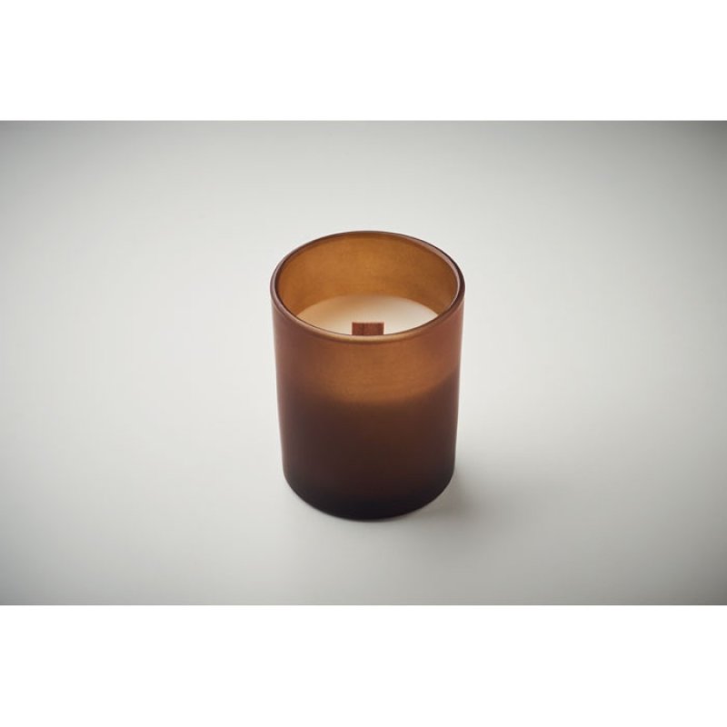 Rastlinná sviečka 80g > hnedá