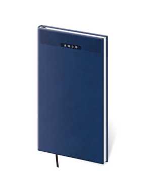 Diár (Print Classic 2026) - 8 x 15 cm > modrá > týždenný vreckový