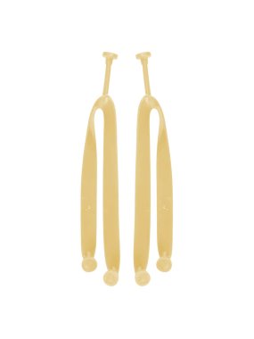 Plážové žabky na zakázku - pásik > žltá > 42-44-B