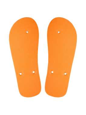 Plážové žabky na zákazku - podrážka > oranžová > 42-44-A