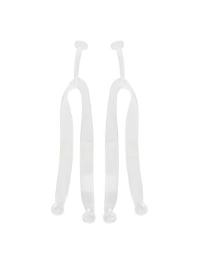 Plážové žabky na zakázku - pásik > transparentná > 42-44-B