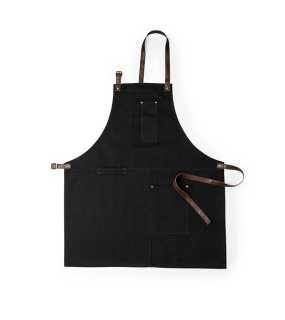 Bavlnená zástera > čierna