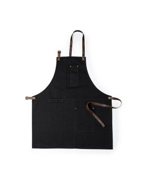 Bavlnená zástera > čierna