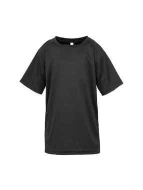 Detské tričko (SPIRO JUNIOR PERFORMANCE AIRCOOL TEE) > čierna > S