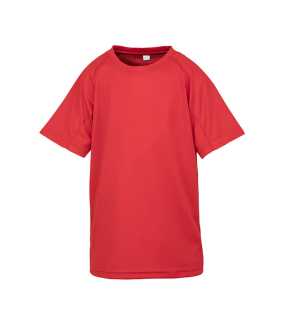 Detské tričko (SPIRO JUNIOR PERFORMANCE AIRCOOL TEE) > červená > L