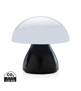 USB stolná lampa Luming z RCS recykl. plastu > čierna