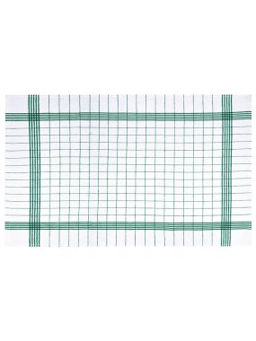 Kuchynská utierka (KITCHEN) > biela / zelená (kelly)