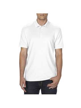 Pánska polokošeľa (GILDAN DRYBLEND ADULT DOUBLE PIQUÉ POLO) > biela > 3XL
