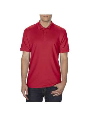 Pánska polokošeľa (GILDAN DRYBLEND ADULT DOUBLE PIQUÉ POLO) > červená > 4XL
