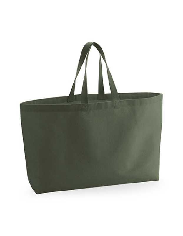Nákupná taška (WM Oversized Canvas Bag) > zelená (olive)
