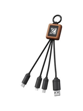 SCX.design C19 dřevěný snadno použitelný kabel > drevo / čierna