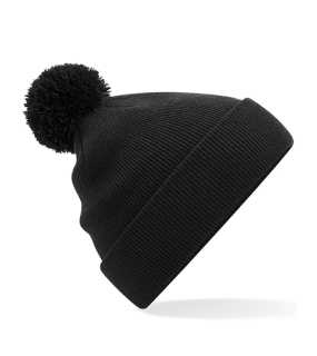 Detská čiapka (Beechfield Junior Original Pom Pom Beanie) > čierna