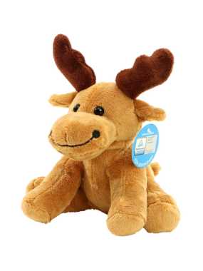 Plyšová hračka (MBW Zoo animal moose Emil) > hnedá