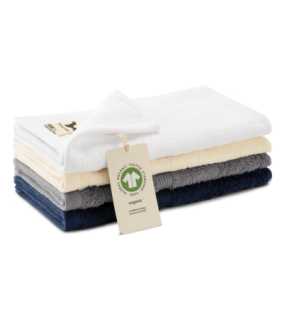 Malý uterák unisex (MALFINI Organic) > modrá (tmavo) > 30x50cm