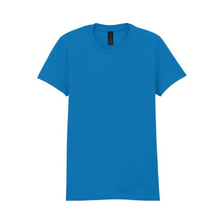 Dámske tričko(GILDAN SOFTSTYLE MIDWEIGHT WOMEN'S T-SHIRT) > modrá (sapphire) > 2XL