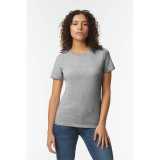 Dámske tričko(GILDAN SOFTSTYLE MIDWEIGHT WOMEN'S T-SHIRT) > ružová (heliconia) > M