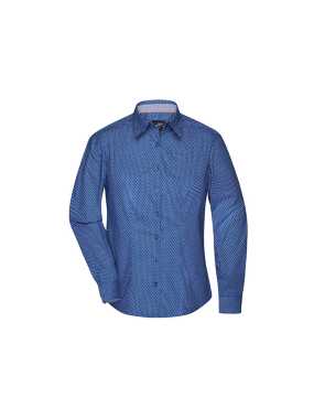 Dámska košeľa (JN Ladies Shirt Wings) > modrá / biela > S