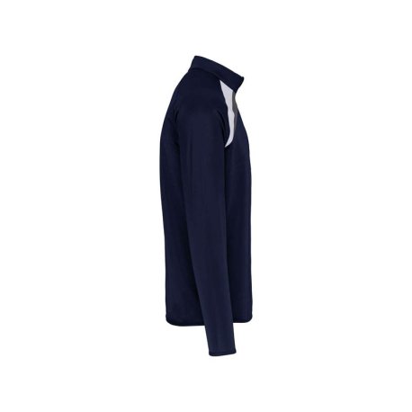 Unisex tričko (Proact ADULTS' ZIP NECK TRAINING TOP)>modrá (navy)/biela/šedá (storm)>4XL