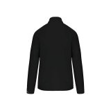 Unisex tričko (Proact ADULTS' ZIP NECK TRAINING TOP) > čierna / biela / šedá (storm) > 3XL