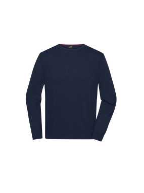 Pánsky sveter (JN Men's Round-Neck Pullover) > modrá (navy) > L
