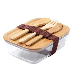 Sklenený box na jedlo > prírodná