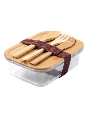 Sklenený box na jedlo > prírodná