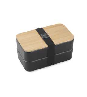 Škatuľka na jedlo 960 ml > čierna