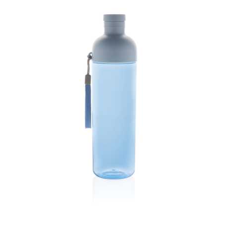 Nepriepustná fľaša na vodu Impact 600ml z RCS RPET > modrá