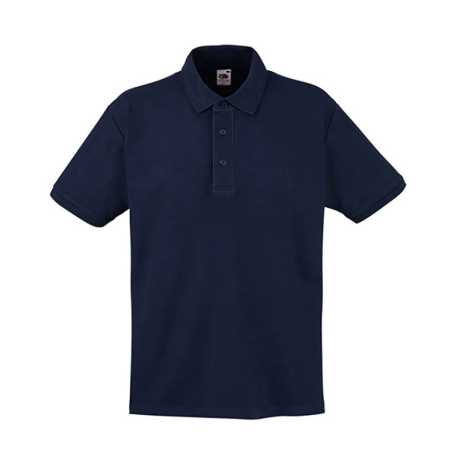 Pánska polokošeľa (FRUIT OF THE LOOM Heavy Polo ) > modrá (deep navy) > S