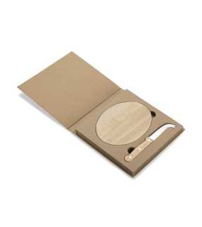 Nôž s doskou na syr > béžová