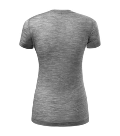 Dámske tričko (MALFINI PREMIUM Merino Rise) > sivá (tmavý melír) > XL