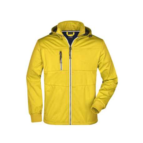 Pánska bunda (DAIBER Men's Maritime Jacket) > žltá (sun) / modrá (navy) / biela > 3XL