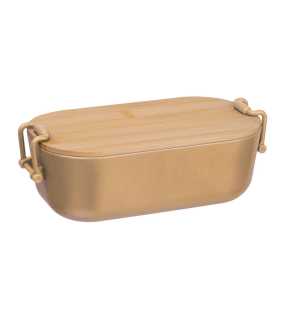 Obedár s bambusovým viečkom, 750 ml > béžová