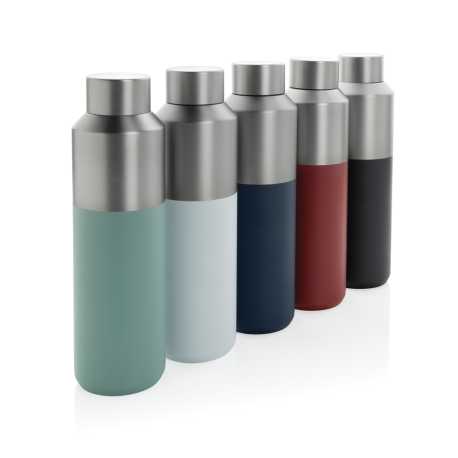 Fľaša na vodu Fluid 600ml z RCS recyklovanej ocele > červená
