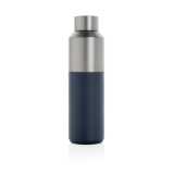 Fľaša na vodu Fluid 600ml z RCS recyklovanej ocele > modrá (navy)