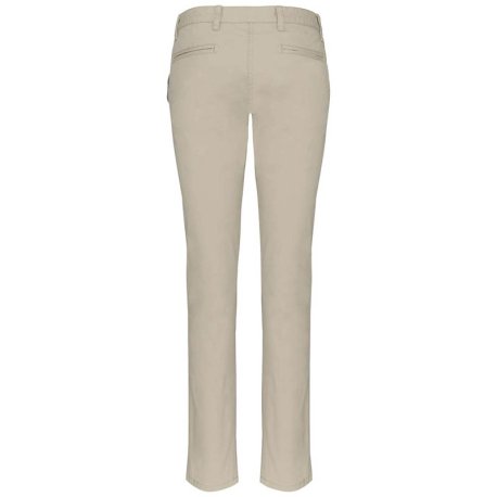 Dámske nohavice (Kariban"MEN'S CHINO TROUSERS") > béžová > 34