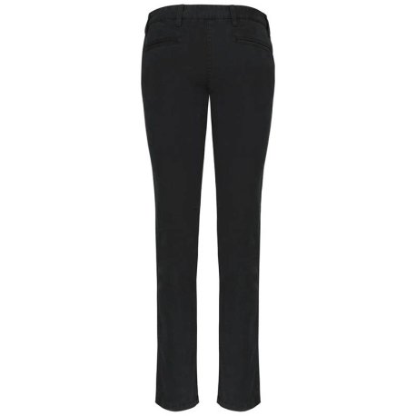 Dámske nohavice (Kariban"MEN'S CHINO TROUSERS") > čierna > 34