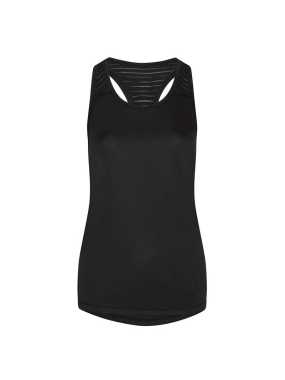 Dámske tielko (WOMEN'S COOL SMOOTH WORKOUT VEST) > čierna (jet) > S
