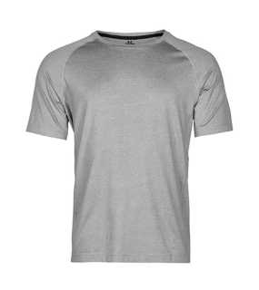 Unisex tričko (Tee Jays Mens CoolDry Tee) > šedá (melange) > 3XL