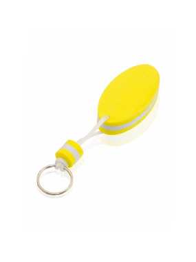 Prívesok na kľúče > žltá / biela