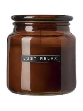 Wellmark Let's Get Cozy vonná svíčka 650 g – s vůní cedrového dřeva > žltá (amber)